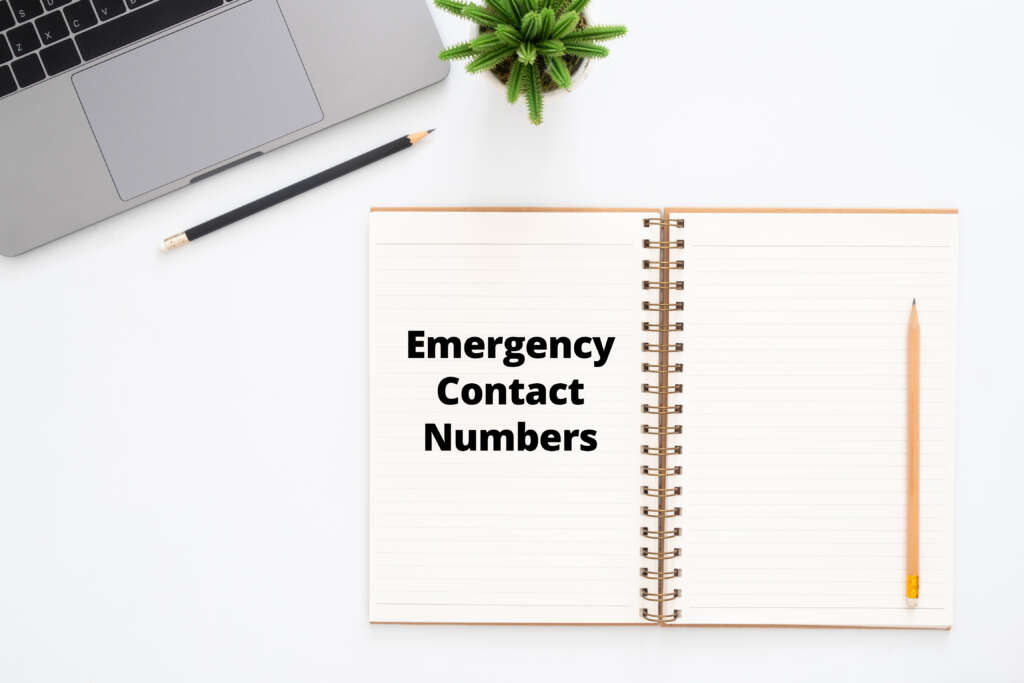 emergency contact numbers